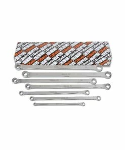 Beta Tools Beta 88/S7 7 Piece Extra-Long Flat Metric Double Ended Ring Spanner Set 8-24mm