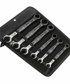 Wera 020022 Joker 6 Piece Ratcheting / Double Open End Spanner Set 10-19mm 5 Wera 020022 Joker 6 Piece Ratcheting / Double Open End Spanner Set 10-19mm -King Dick Shop 020022