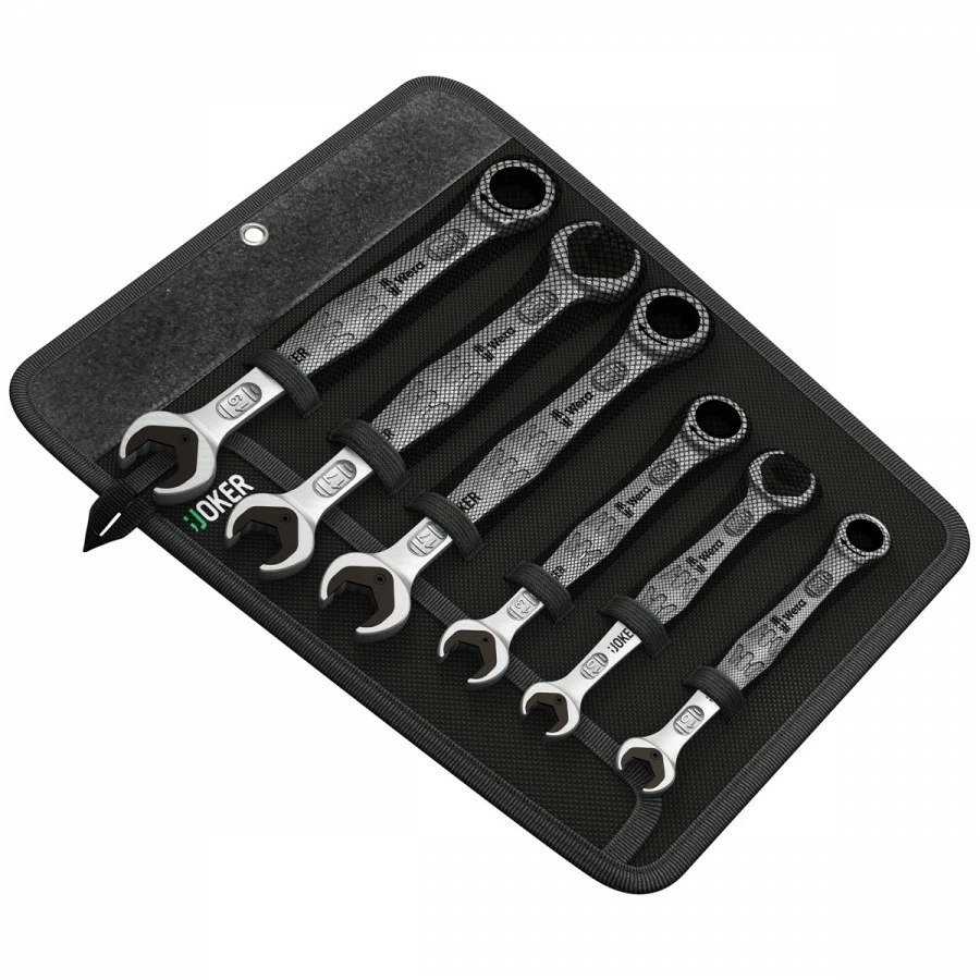 Wera 020022 Joker 6 Piece Ratcheting / Double Open End Spanner Set 10-19mm 3 Wera 020022 Joker 6 Piece Ratcheting / Double Open End Spanner Set 10-19mm - Image 3