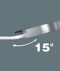 Wera 020075 Imperial Joker Switch Open Ended Ratcheting Combination Spanner - 5/16" -King Dick Shop 020064 2 1