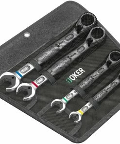 Wera 020090 JOKER Switch 4 Piece Reversible Ratchet Spanner Set 10-19mm