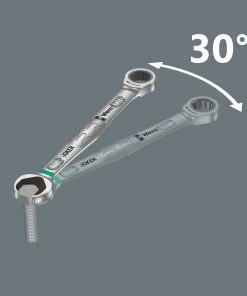 Wera 073295 Joker 4 Piece Ratcheting Combination Spanner Set 7/16-3/4″ AF -King Dick Shop 020090 6