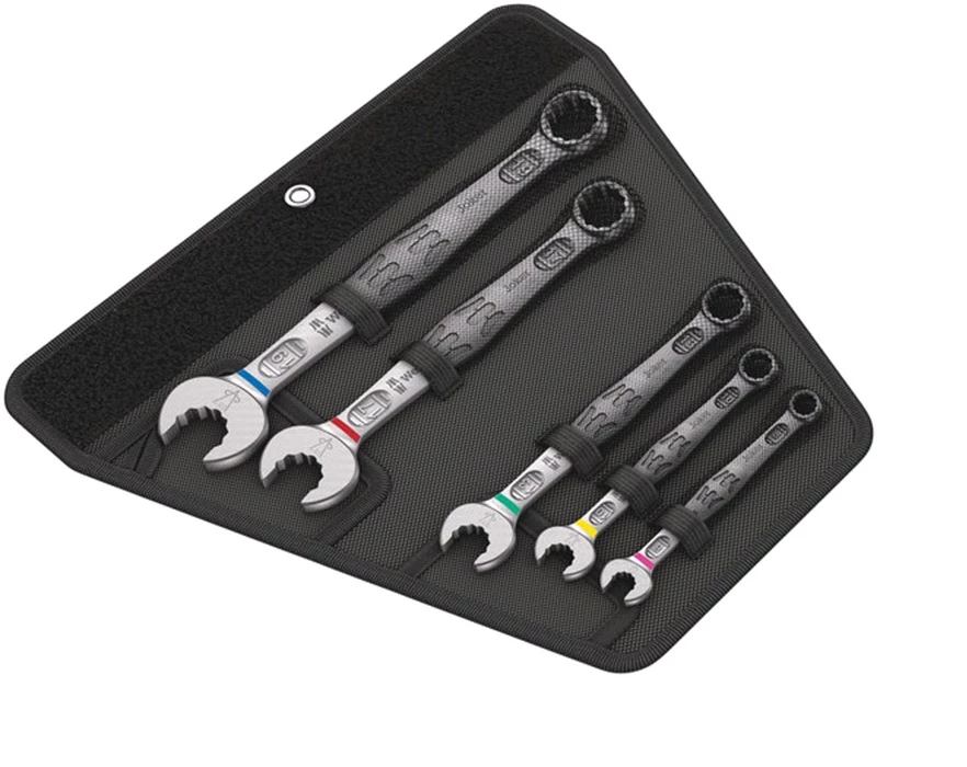 Wera 020230 JOKER 5 Set 1 6003 5 Piece Metric Ring Combination Spanner Set 8-19mm 1 Wera 020230 JOKER 5 Set 1 6003 5 Piece Metric Ring Combination Spanner Set 8-19mm