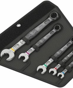 Wera 020240 JOKER 5 Set 1 6003 5 Piece Imperial Ring Combination Spanner Set 5/16-3/4" AF