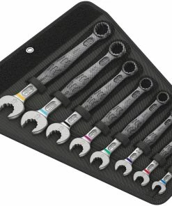 Wera 020241 JOKER 8 Set 1 6003 8 Piece Imperial Ring Combination Spanner Set 5/16-3/4" AF
