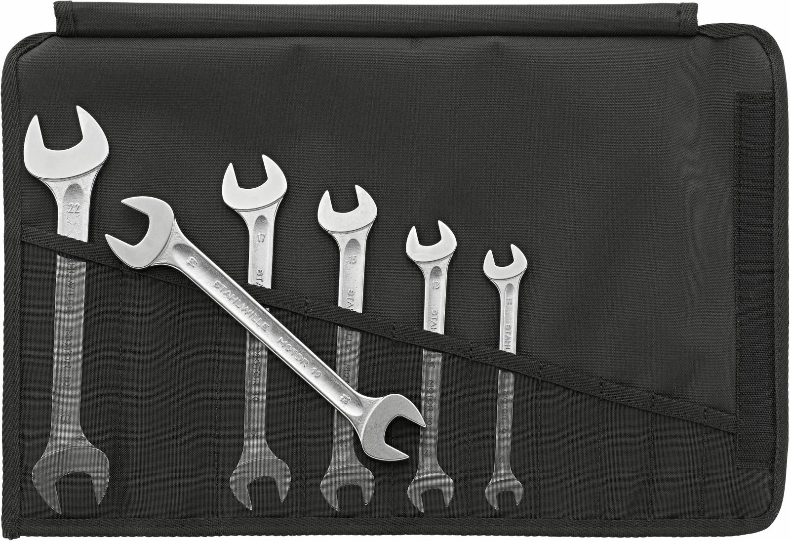 Stahlwille 10/6 6 Piece Double Open Ended Metric Spanner Set 10-22mm 1 Stahlwille 10/6 6 Piece Double Open Ended Metric Spanner Set 10-22mm