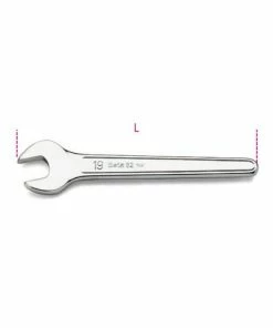 Beta Tools Beta 52 Metric Single Open End Spanner Wrench 38mm
