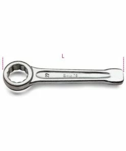 Beta Tools Beta 78 Metric Ring Slogging Spanner Wrench 46mm