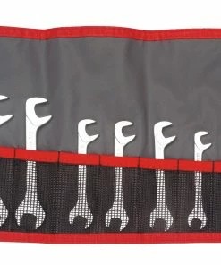 Facom 34.JU13T AF. Midget Wrench Set With Open Ends AT 15 And 75 Degrees