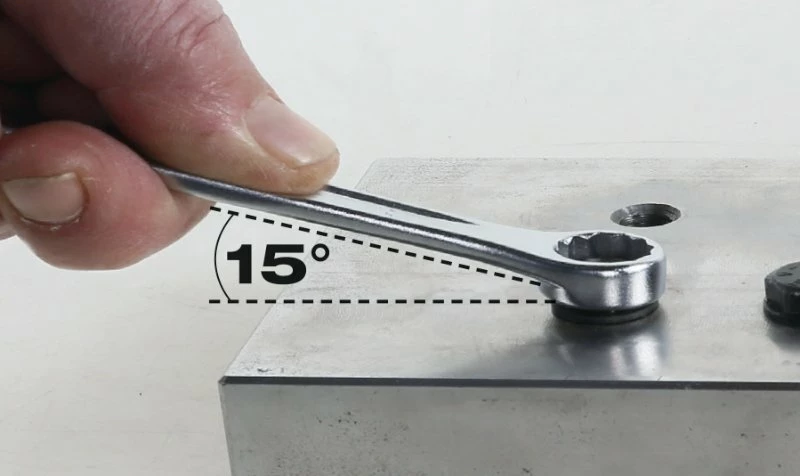 Beta 42N Metric Combination Spanner Wrench 17mm 2 Beta 42N Metric Combination Spanner Wrench 17mm - Image 2