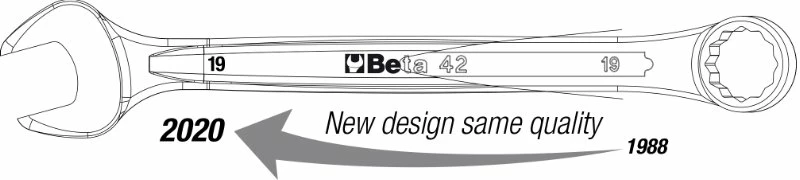 Beta 42N Metric Combination Spanner Wrench 25mm 3 Beta 42N Metric Combination Spanner Wrench 25mm - Image 3