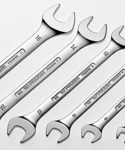 Facom 44.JU6 AF. Double Open Ended Spanner Set 1/4" - 15/16" AF Imperial