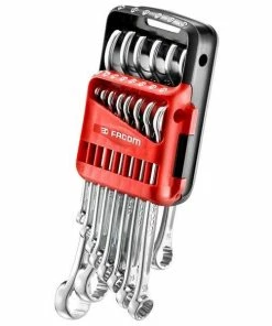 Facom 440.JP14 14 Piece 440 Series Metric Combination Spanner Wrench Set 7-24mm