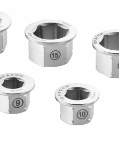 Facom 464.MKIT 9 Pce. Reduction Bushes For Ratcheting Ring Wrench 464.M14X19