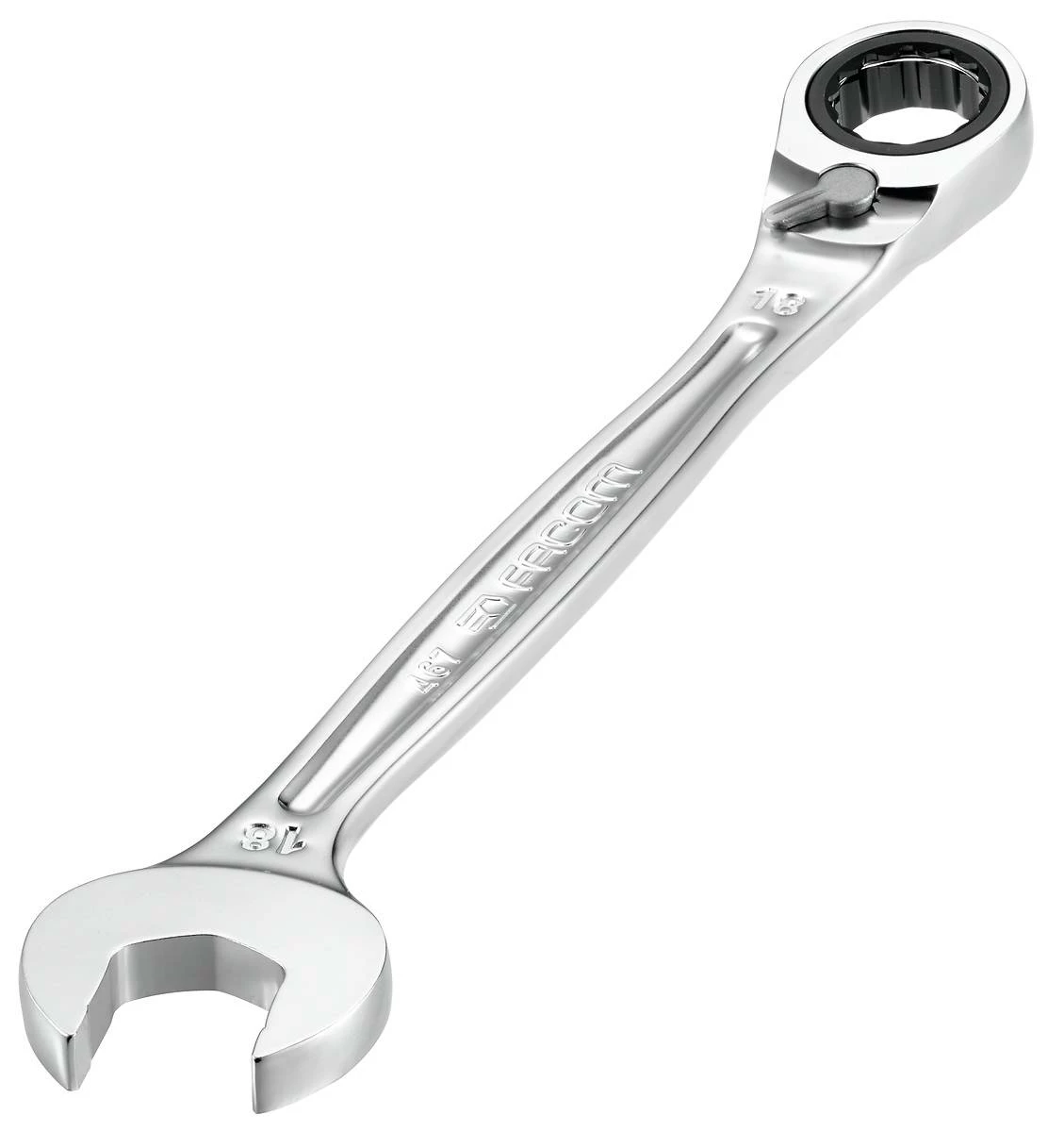 Facom 467B.13 Reversible Ratcheting Anti Slip Combination Spanner 13mm 2 Facom 467B.13 Reversible Ratcheting Anti Slip Combination Spanner 13mm - Image 2