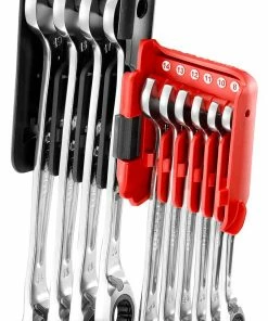 Facom 467BR.JP10 10 Piece 'Fast Ratchet' Ratcheting Combination Spanner Set 8-19mm
