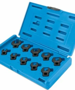 Laser 4757 3/8" Drive 10 Piece Crowfoot Wrench Set 10-19mm