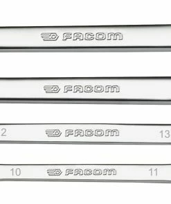 Facom 64.J4 4 Pce. 12 Point Ratchet Ring Wrench 10 - 19mm