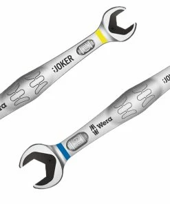 King Dick Shop 16 Wera JOKER 2 Piece Double Open End Spanner Set 10x13mm & 17x19mm