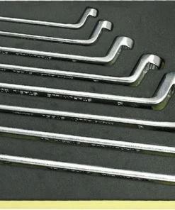 Stahlwille TCS 20/8 8 Piece Cranked Double End Ring Spanner Set In Foam Module 6x7-19x22mm