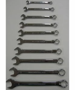 King Dick Tools King Dick TKC10M 10 Piece Metric Combination Spanner Set 8-24mm