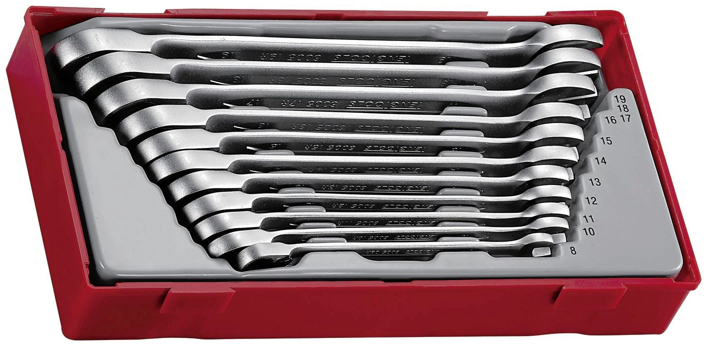 Teng TT6511R 11 Pce. Metric Ratchet Combination Spanner Set In Tool Box Tray 1 Teng TT6511R 11 Pce. Metric Ratchet Combination Spanner Set In Tool Box Tray