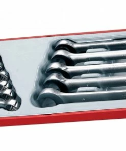 Teng Tools Teng TTXLMP12 12 Piece Metric Extra Long Combination Spanner Wrench Set 8-19mm