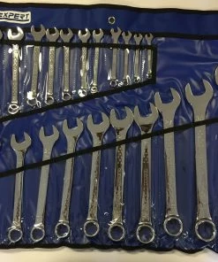 Expert By Facom E110326 22 Piece Metric Combination Spanner Set Supplied In Tool Roll 6-32mm