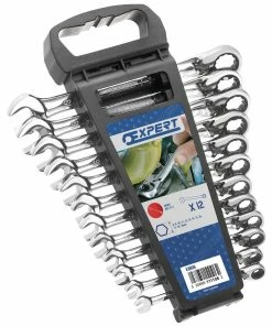 Expert By Facom E111106 12 Piece Metric Ratcheting Combination Spanner Wrench Set 8-19mm 8 Expert By Facom E111106 12 Piece Metric Ratcheting Combination Spanner Wrench Set 8-19mm -King Dick Shop e111106 1